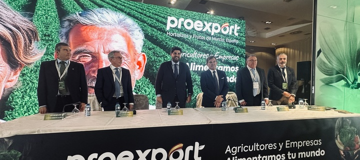 López Miras participa en la Asamblea General de Proexport