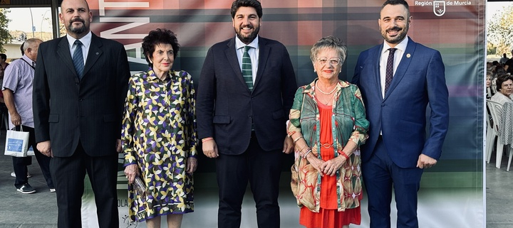 El presidente de la Comunidad, Fernando López Miras, clausuró hoy en Lorca el acto de entrega de los Premios “Mayores Región de Murcia” (2)