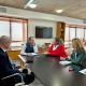 El Alcalde recibe en el Ayuntamiento a la abogada Elisa Campoy-López, nueva decana del Colegio de Abogados de Lorca