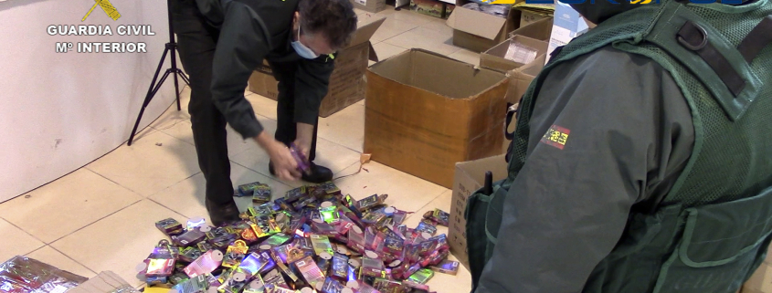 La Guardia Civil retira del mercado más de 150.000 juguetes falsificados o que no cumplen las normas de seguridad