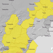 El servicio meteorológico ha emitido aviso de nivel amarillo para hoy por viento en el Altiplano y noroeste de la región de Murcia.