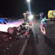 Los servicios de emergencia no pudieron salvar al conductor de un coche, que falleció tras una colisión con otro vehículo en la autovía A-7, en Alhama.