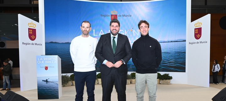 López Miras anuncia Alejandro Valverde y Pedro Acosta como nuevos embajadores turísticos