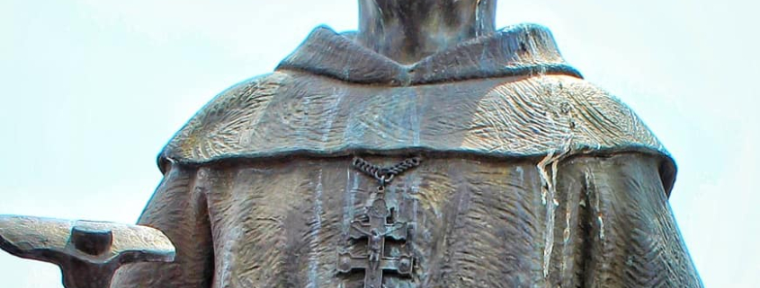 Fray Junípero Serra, Santa Embajadora de la Vera Cruz de Caravaca.