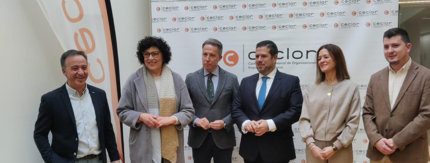 Moreno participa en una reunión de alcaldes de la región de Guadalentín en Ceclor