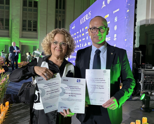 Águilas recibe tres premios en la noche de las TIC