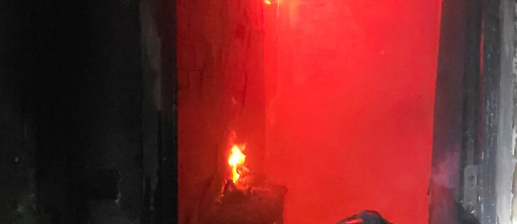 Los servicios de emergencia están involucrados en el incendio de un edificio en Molina de Segura