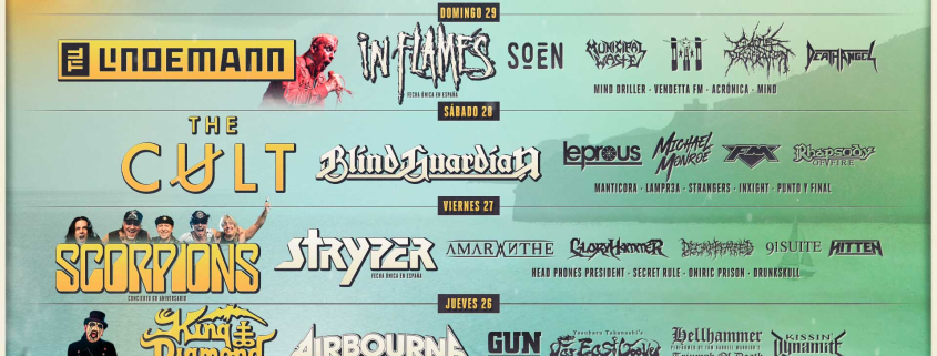 Rock Imperium Festival pone el broche dorado en su póster con Michael Monroe