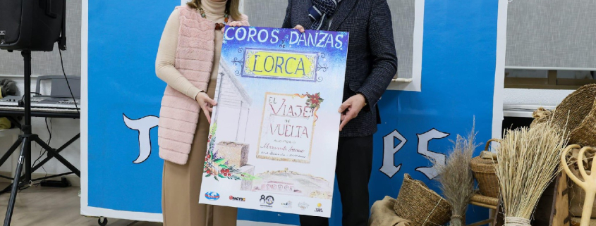 Coros y Danzas de Lorca celebran la segunda edición de ''El Viaje de Regreso'', un espectáculo de cantes y danzas tradicionales de Lorca y escenas populares