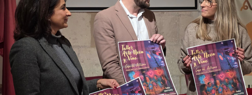 'Neon Art and Wine', una propuesta gratuita que fomenta la creatividad de los jóvenes