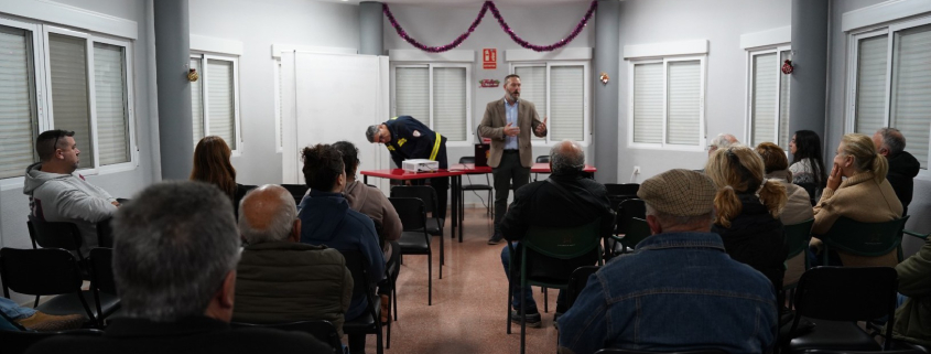 Éxito de la actividad formativa en prevención y actuación en situaciones de emergencia en Torrecilla