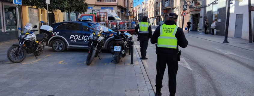 El Ayuntamiento de Lorca envía las críticas del PSOE en materia de seguridad ciudadana al delegado del Gobierno, Francisco Lucas, y le exige que "actúe"