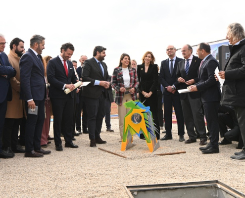 Acto de colocación de la primera piedra del futuro centro de formación Fremm en Cartagena (4)