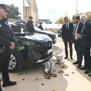 López Miras visitó hoy el Centro de Seguridad Integral de Torre Pacheco acompañado del alcalde del municipio, Pedro Ángel Roca