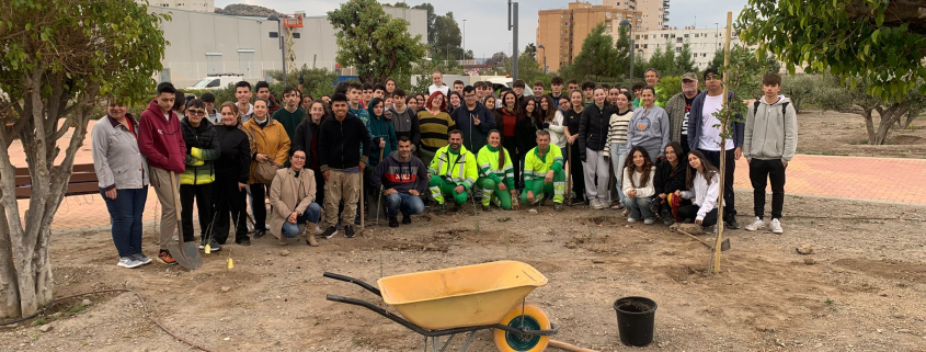 El IES Europa se suma al proyecto de reforestación de Fife Terra