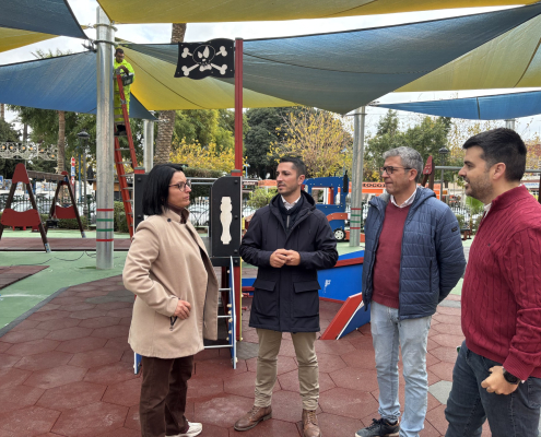 Este fin de semana, el parque infantil Robles Vives abre sus puertas tras una completa renovación