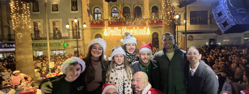 Más de 500.000 luces iluminan la Navidad en Águilas