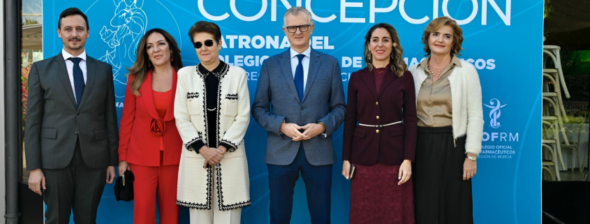 El consejero de Salud, Juan José Pedreño, participó hoy en los actos de conmemoración del Día de la patrona del ...