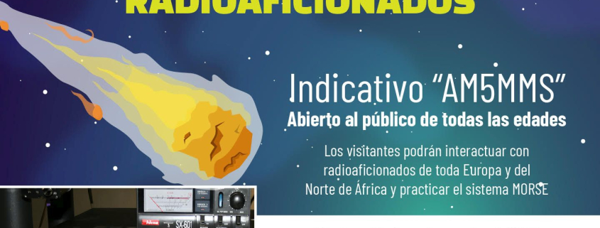 Cultura Molina Difusión caída Meteorito de Molina de Segura por radioaficionados Día 21 CARTEL