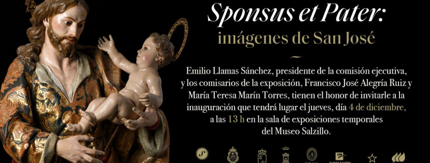 Invitación a la inauguración de la exposición 'Sponsus et Pater: imágenes de San José' (4 de diciembre)