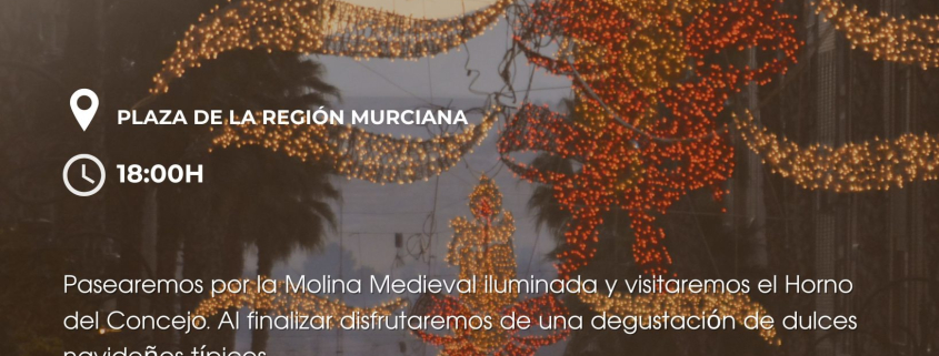 Turismo Visita guiada gratuita 'MOLINA EN NAVIDAD' Día 19 CARTEL