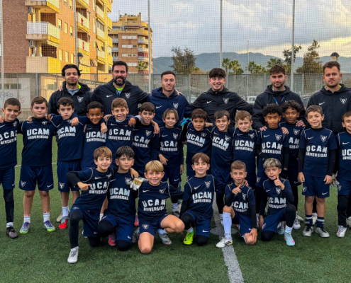 Ale Marín visita a nuestros jóvenes jugadores