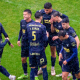 Celebración del equipo en Nuevo Colombino