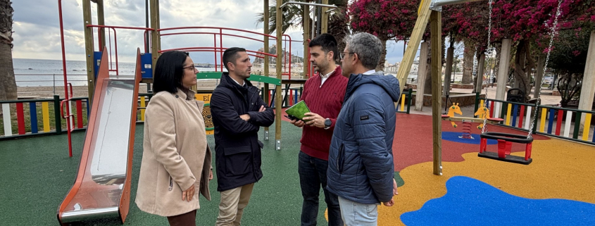 El tesoro remanente permite la renovación completa del parque infantil de la Plaza Miguel Ánge...