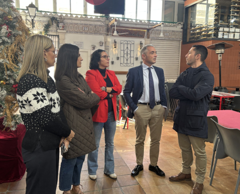 Finalizan las obras de mejora de fontanería, cerrajería y ventilación en la Plaza de Abastos