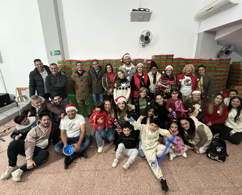 Operación Niño Navidad consigue 621 cajas en Águilas