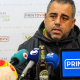 Germán Crespo en la sala de prensa de Heredia 21 La Condomina