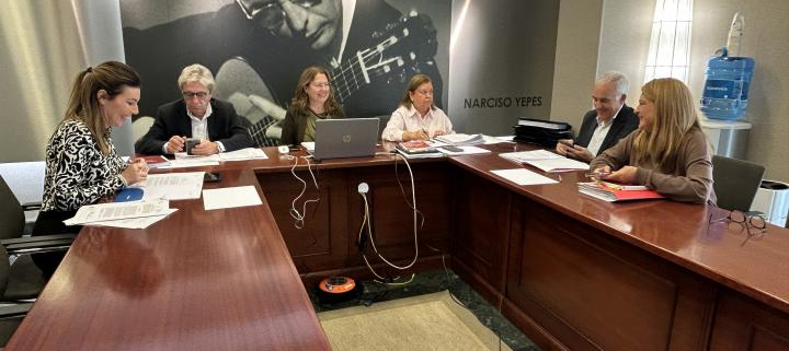 reunión de la junta directiva de la cámara