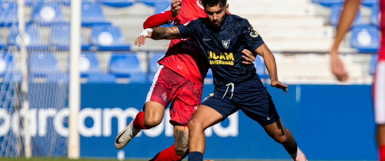 Pablo Hernández durante un partido en Heredia 21 La Condomina