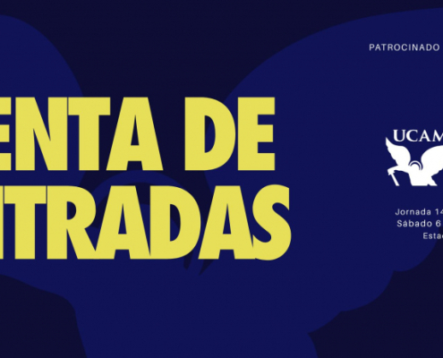 Información sobre la compra de entradas para el UCAM Murcia CF