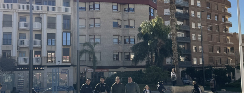 Nuevos medios tecnológicos incorporados a la Policía Local permiten la detención del presunto autor de una tentativa de robo en Purias