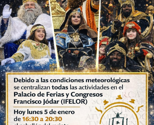 Los Reyes Magos establecen su “Casa” en el Palacio de Ferias y Congresos del Alcalde Francisco Jódar (IFELOR)