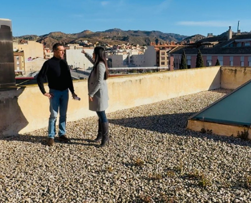 Lorca da un nuevo paso en eficiencia energética con la instalación de sistemas fotovoltaicos de autoconsumo en fincas municipales