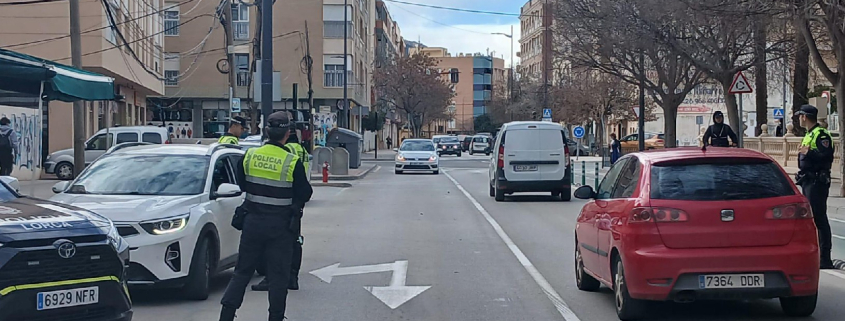 La Policía Local de Lorca detiene a tres personas, dos de ellas por robo de vehículo salvable
