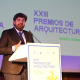 Fernando López Miras, durante la ceremonia de entrega de los XXIII Premios de Arquitectura de la Región de Murcia (2)