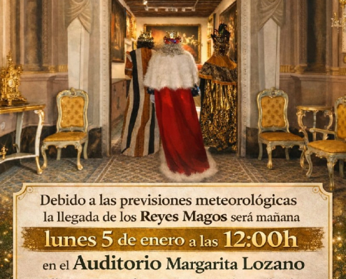 Los Reyes Magos saludarán a todos los niños y niñas de Lorca en el Auditorio Margarita Lozano