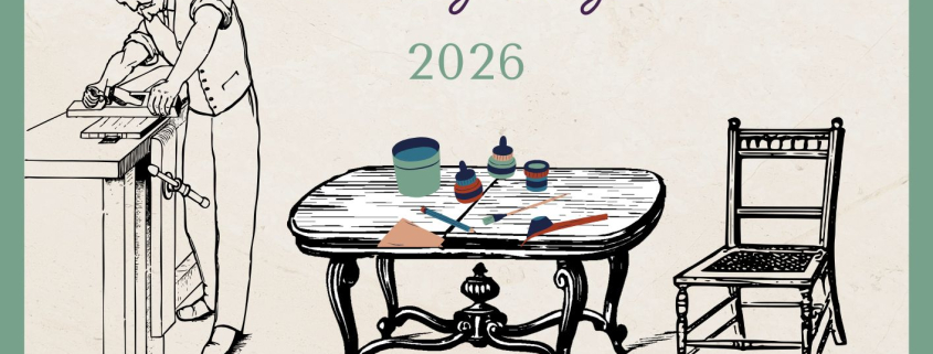 Artesanía Molina Feria de las Tradiciones 2026 Talleres de restauración de muebles CARTEL GENÉRICO
