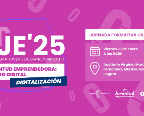 Empleo Molina Jornada proyecto 'Ecosistema Juvenil de Emprendimiento' 23en26 CARTEL