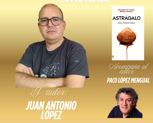 Libro 'Astrágalo' de Juan Antonio López CARTEL