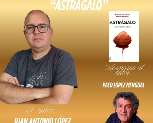Libro 'Astrágalo' de Juan Antonio López CARTEL