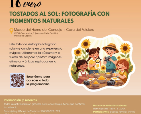 Museo Horno del Concejo Molina Actividad 'Tostados al sol' Día 18 CARTEL