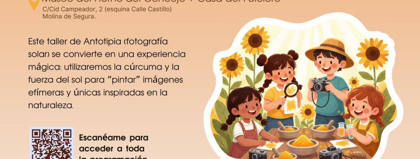 Museo Horno del Concejo Molina Actividad 'Tostados al sol' Día 18 CARTEL