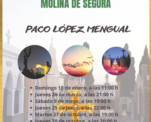 Turismo Molina Actividad 'Paseo por el Cementerio' 2026 CARTEL