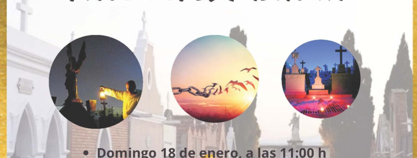 Turismo Molina Actividad 'Paseo por el Cementerio' 2026 CARTEL