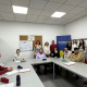 Intendente de Inclusión visita a los participantes del proyecto de formación