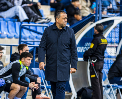 Germán Crespo, entrenador del UCAM Murcia CF